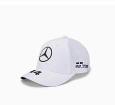 Mercedes Benz White Flat Brim