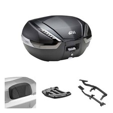 GIVI V47NN TECH Carbon Smoke