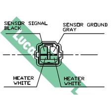 Lucas Exhaust Oxygen O2 Lambda