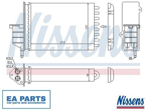 Heat exchanger interior - heat, exchanger,