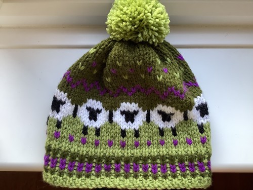 Adult hand knitted - -,