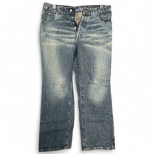 Vintage Men’s Jeff Banks Jeans Size W 34 L 30 Slouch Fit Button Fly 100% Cotton