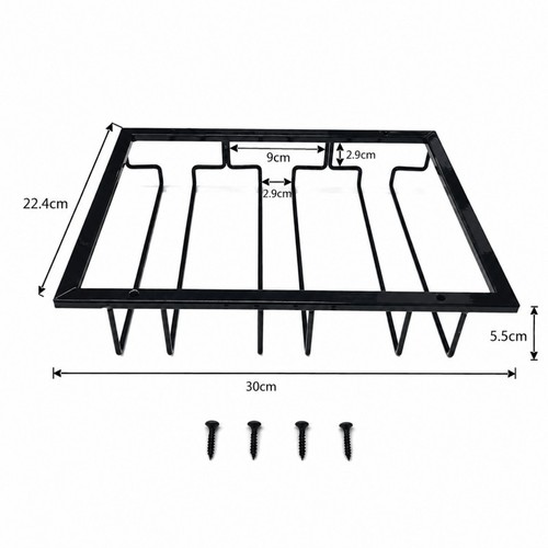 Slot wine glass rack - 5,