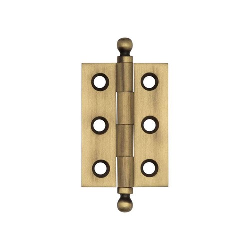 Hoxton brass finial hinges - finial,