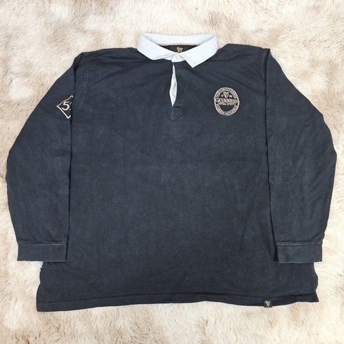 Men guinness black polo - polo, long