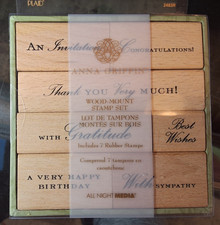 New in Box Anna Griffin Wood