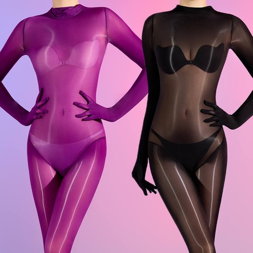 Womens sheer shiny glossy - womens,
