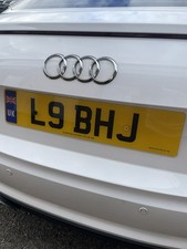 5 Digit Private Reg Plate Number  L9 BHJ on Retention Ready for Next Owner 