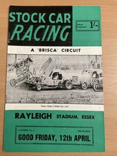 Stock Car Programme F2 Rayleigh 12-4-1968