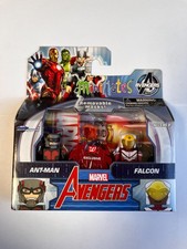 MARVEL MINIMATES AVENGERS SERIES ANT-MAN & FALCON TOY MINI FIGURE SET