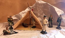 Elastolin “Field Hospital”, Mass Figure, Original by Hausser, Very Good