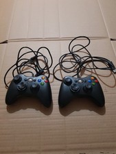 2x xbox 360 wired gamepad