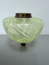 antique vaseline embossed