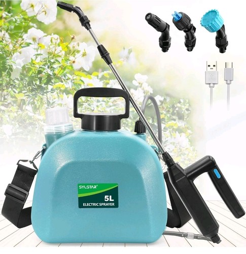 Battery powered sprayer - battery, 5l