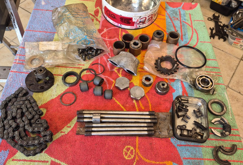 Joblot bsa spares chain - bsa, spares,
