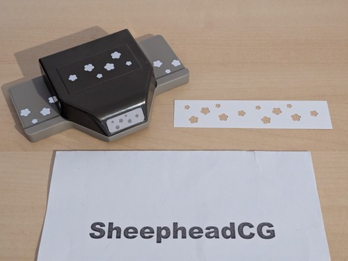Stampin confetti flower - up!,