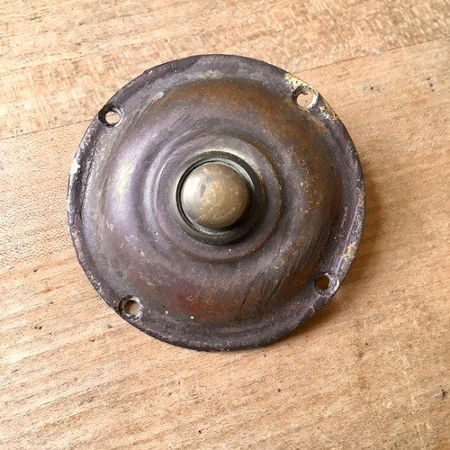 Vintage brass front - front, bell