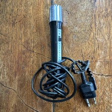 Vintage 1980s IMP Mini Dynamic Tape Recorder Microphone With Plug, Untested