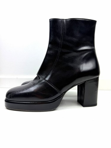 Black leather office 6 - black, uk