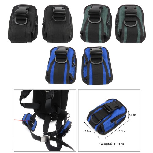 Diving weight pockets - pockets, harness
