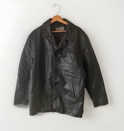 Ben sherman leather jacket - leather,