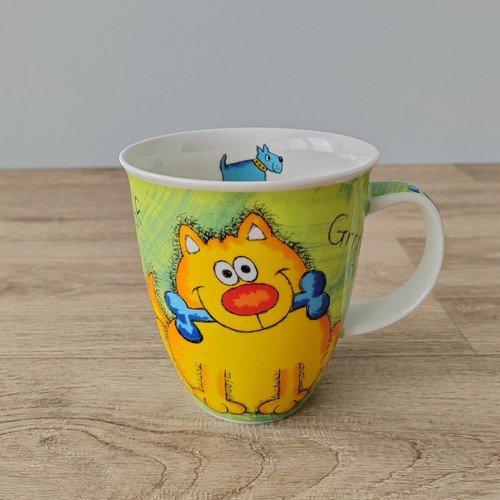 Dunoon woofers cat dog - dog, mug