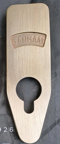 Reclaimed banham lock shield - banham,