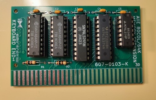 Apple iie aiie 80col 64k - iie, 80col/64k