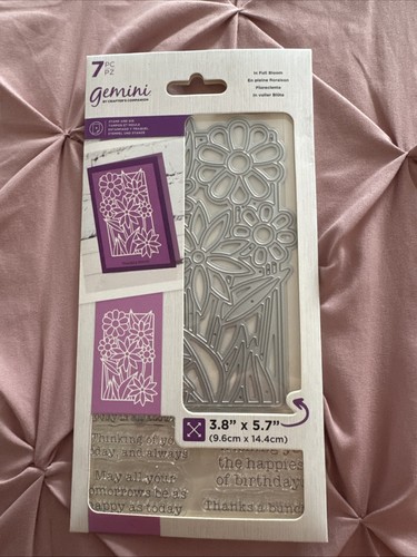 Full bloom die and stamp - full,