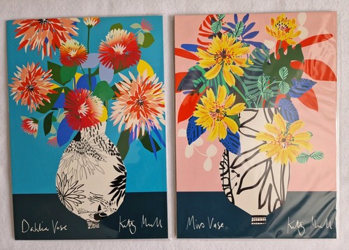 Miro and dahlia vase - dahlia, art