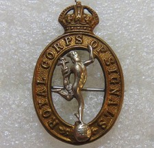 Royal Corps of Signals Pin Badge