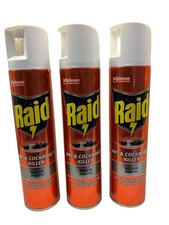 Raid Ant & Cockroach Killer Spray Kills in Minutes 300ml  X3