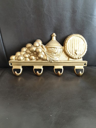Brass key holder wall mounting - key,