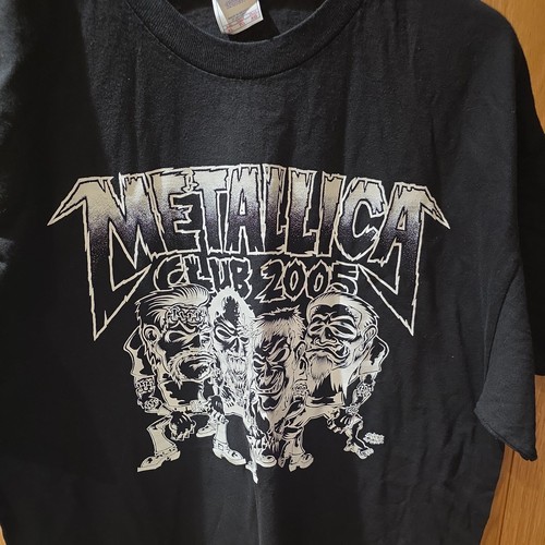 Metallica fan club tshirt - club, xl
