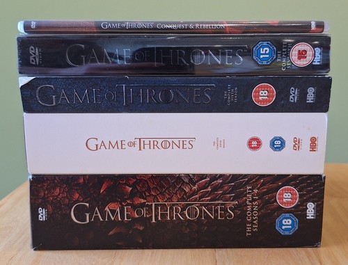 Game thrones dvds - thrones, seasons