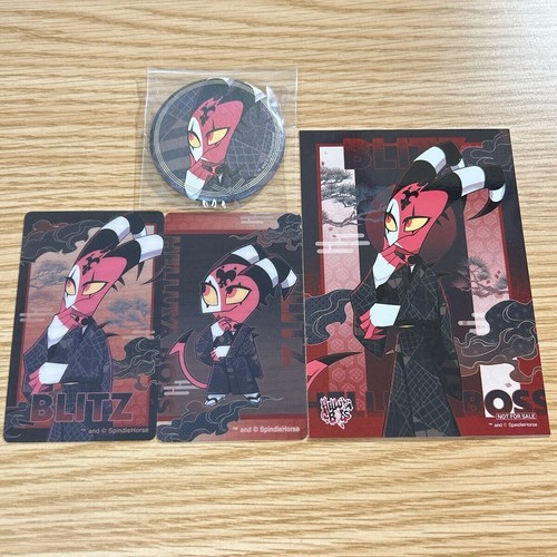 Helluva boss blitzo badge - boss,