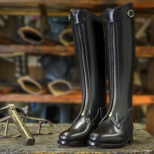 Tall leather riding - tall, equestrian