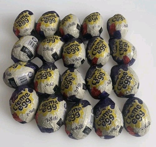 Cadbury white creme - white, eggs