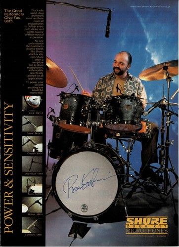 Shure drum kit - drum, peter