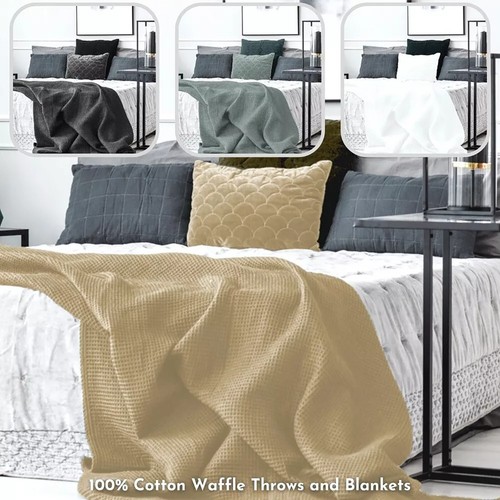 100 cotton waffle weave - waffle,