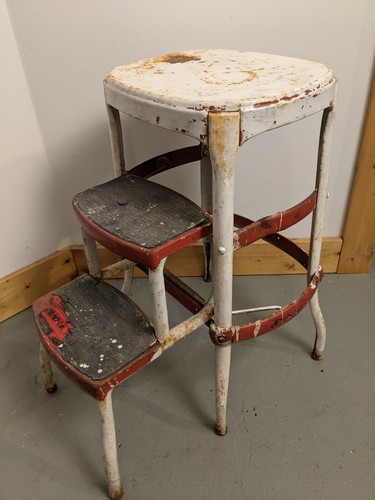 Vintage cosco red - red, white