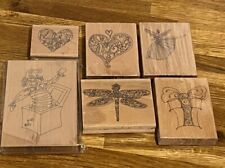 6 x NEW Craft Rubber Stamps