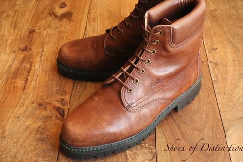 Sebago brown leather derby - leather,