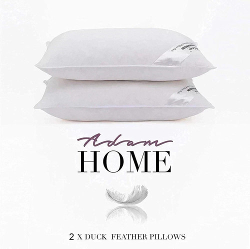 Duck feather pillows pack - feather,
