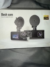 1080P Dual Lens Car Dash Cam Recorder G Sensor DVR Front and Rear Camera Video