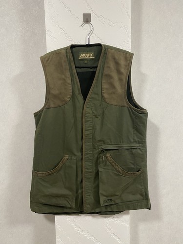 Musto gilet mens green - gilet,