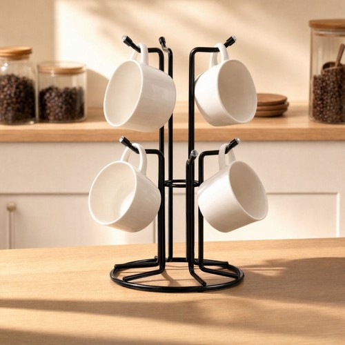 Iron cup tree rack - cup,