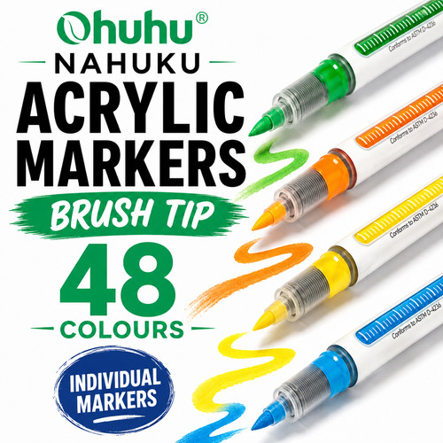 Ohuhu nahuku acrylic markers - ohuhu,