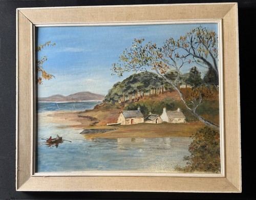 Original signed oil painting - oil,