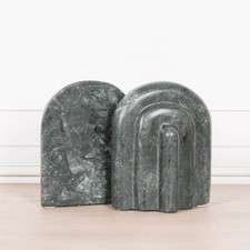 Minimalist Dark Green Marble
